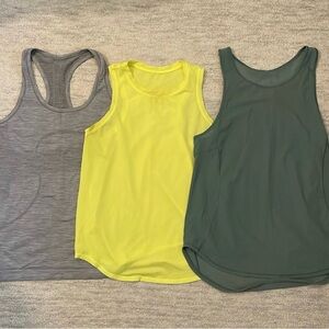 Lululemon Tank Bundle (3 tanks)